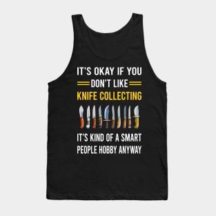 Smart People Hobby Knife Collecting Knives Tank Top